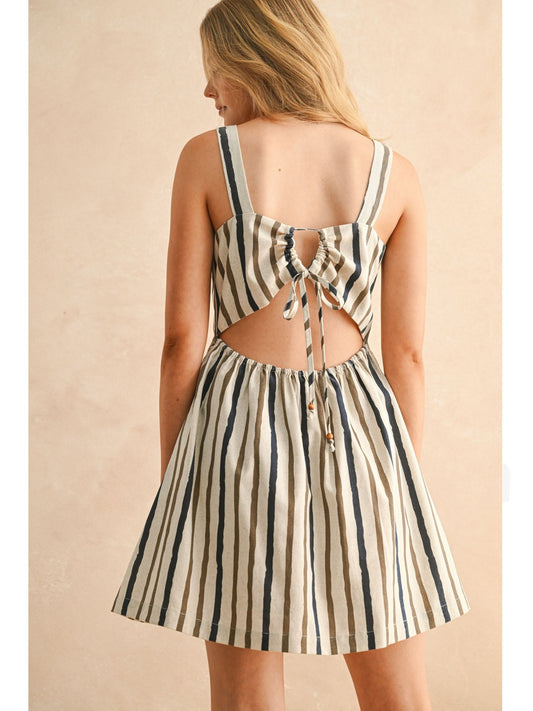 Navy Pier Stripe Dress