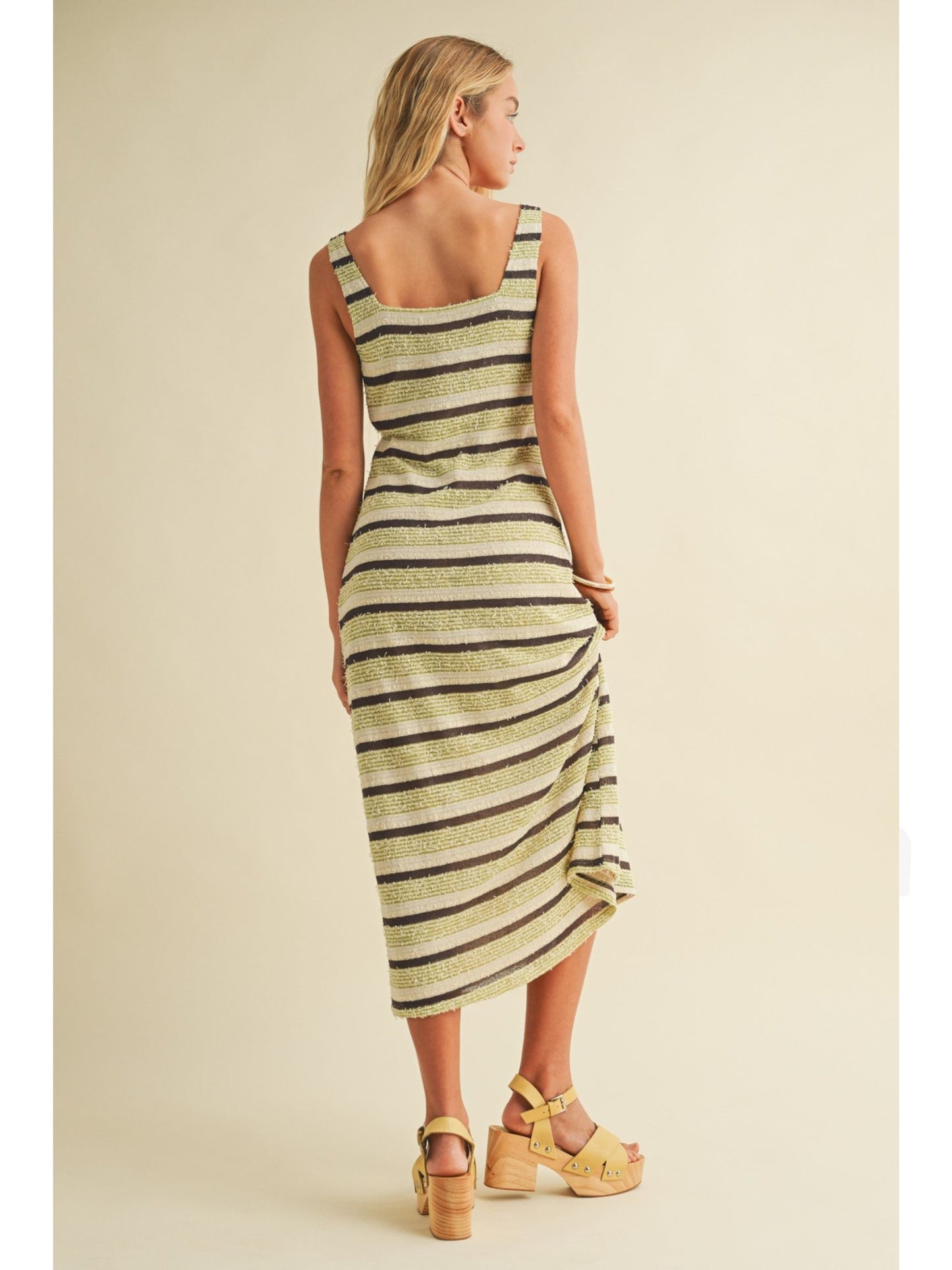 Square Neck Sadie Knit Dress