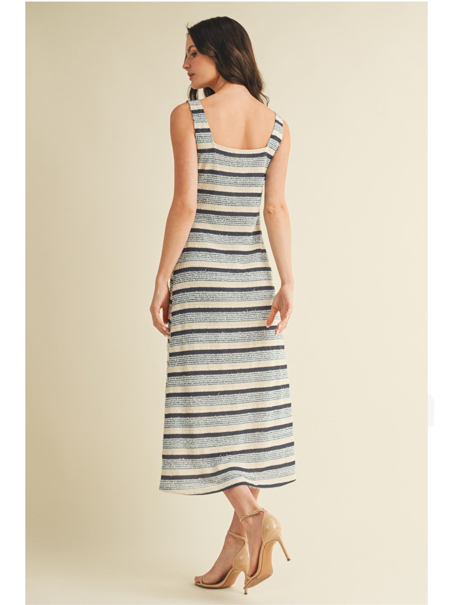 Square Neck Sadie Knit Dress