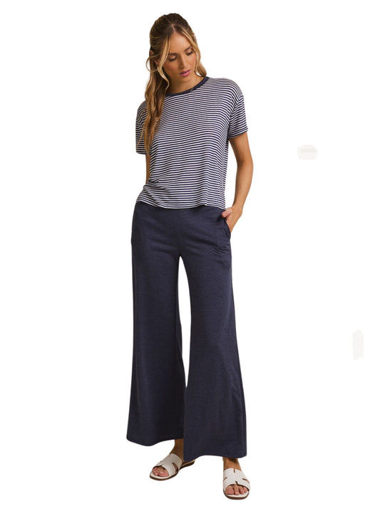 Ultra Cozy Tie Flare Hem Pants