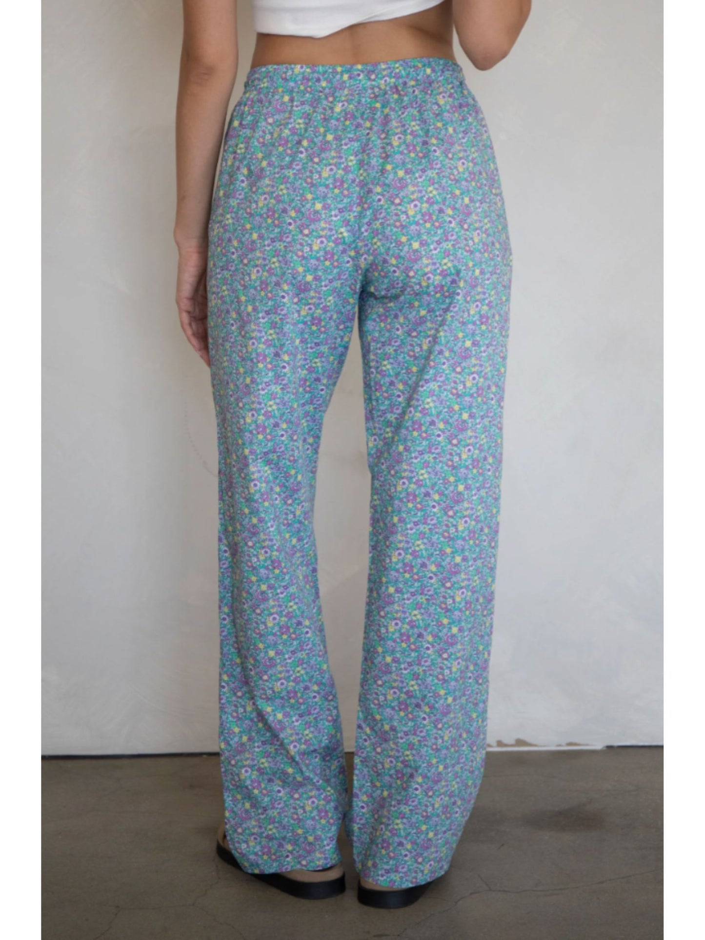 Junie Floral Print Pants
