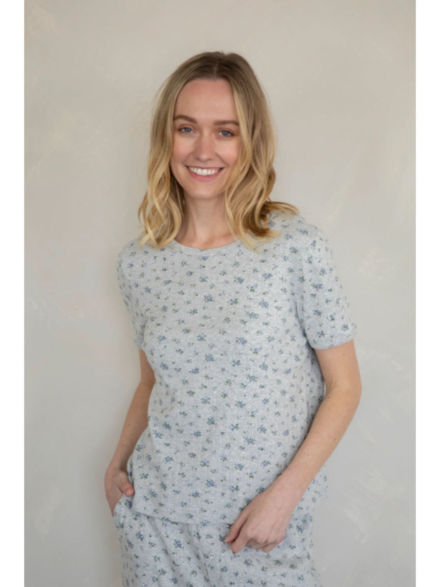 Briar Floral Pointelle Shirt
