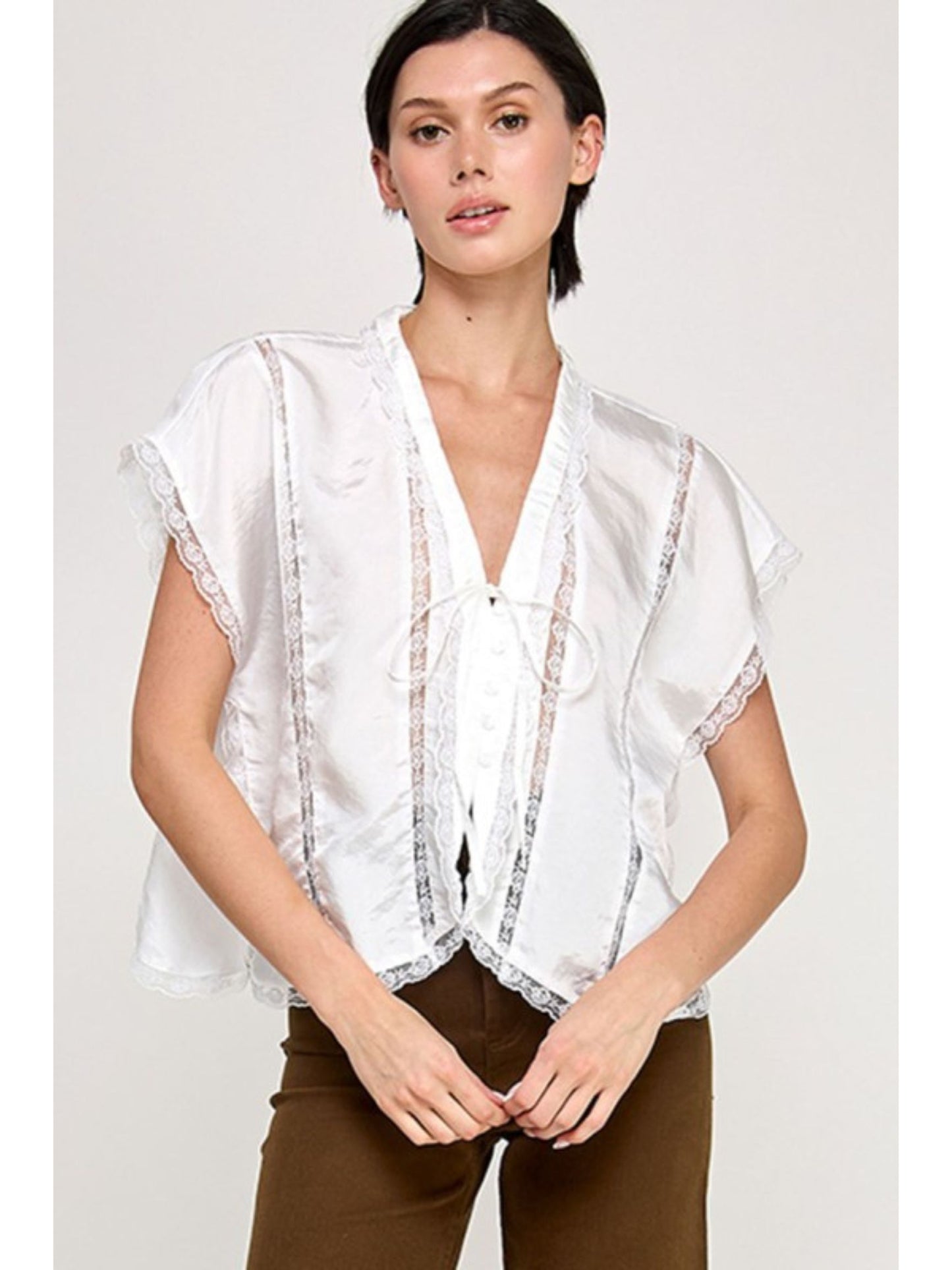 Shine Lace Top