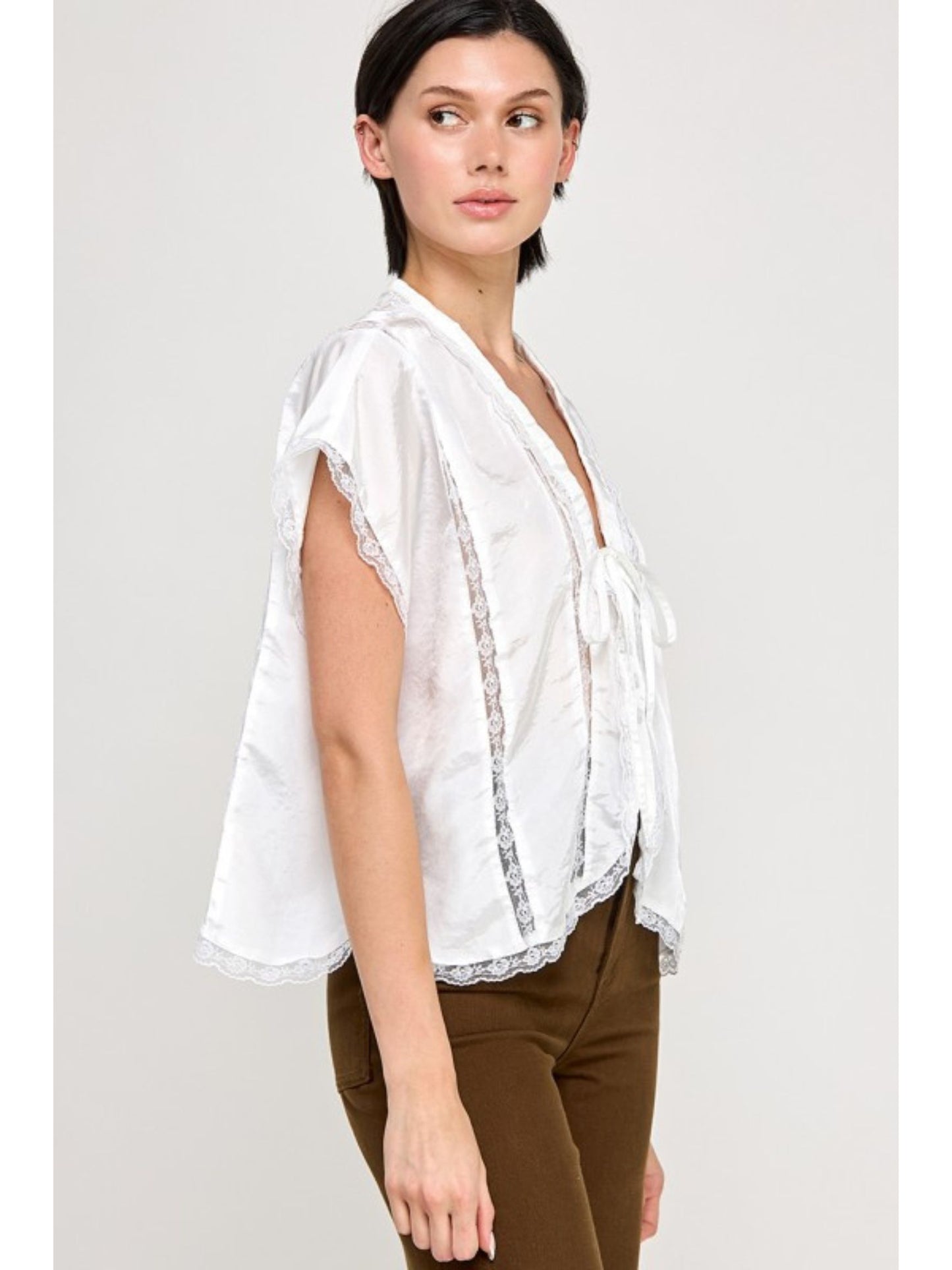 Shine Lace Top