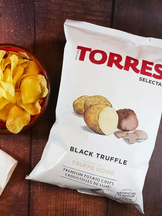 Black Truffle Torres Gourmet Potato Chips