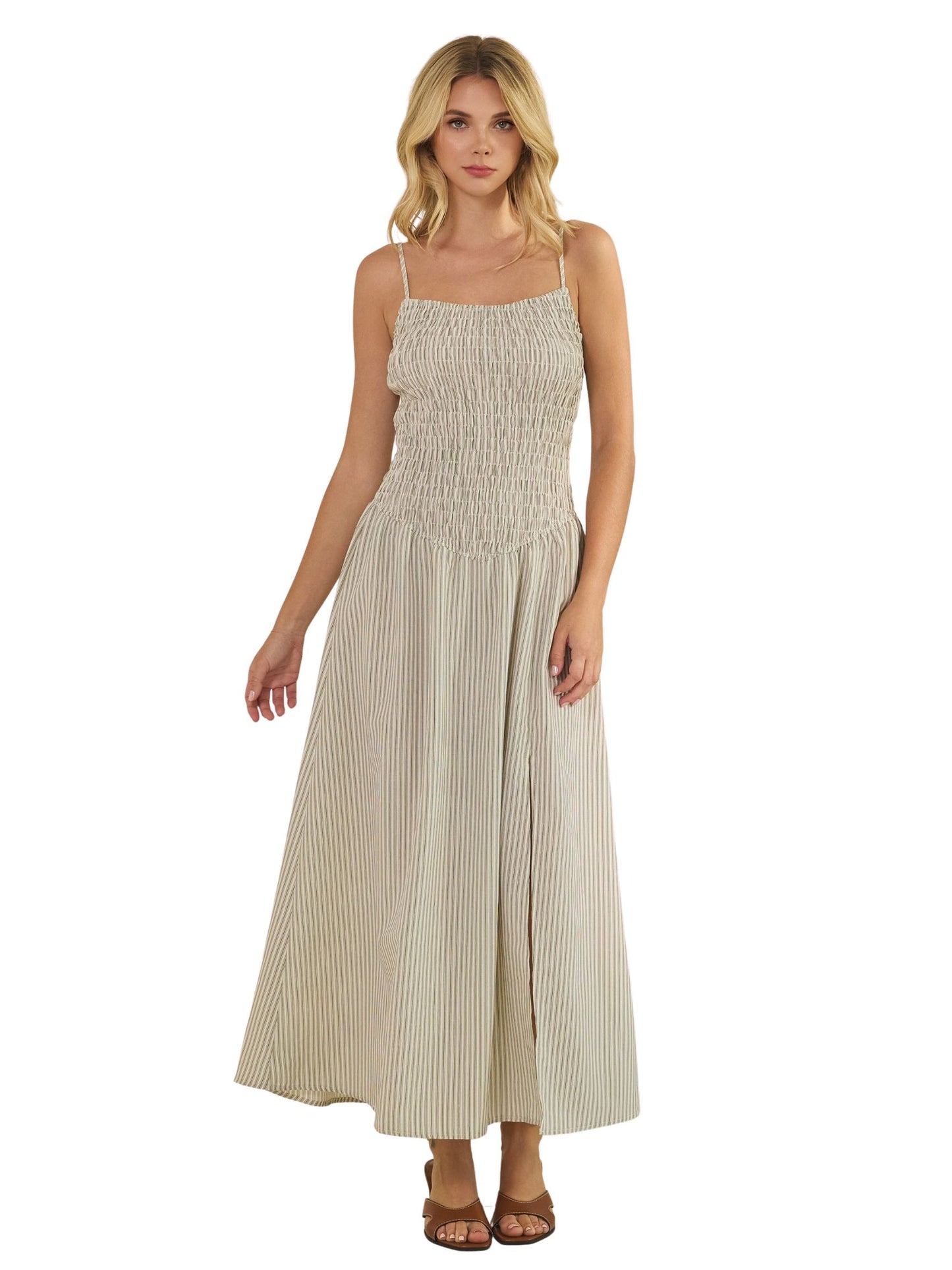 Rita Stripe Maxi Dress