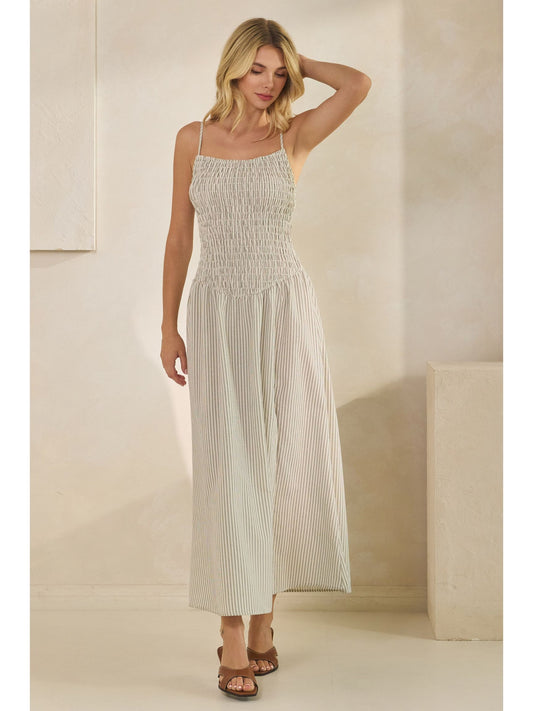 Rita Stripe Maxi Dress
