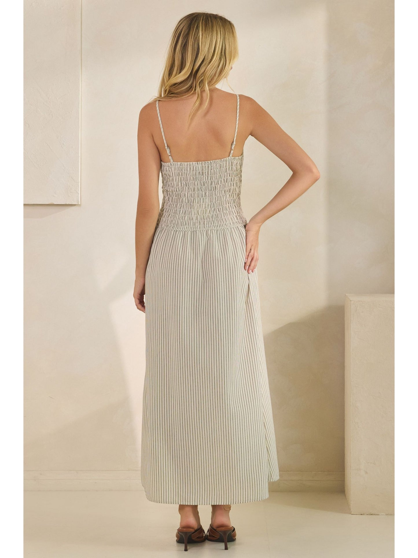 Rita Stripe Maxi Dress
