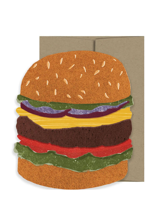 Hamburger Cut Card