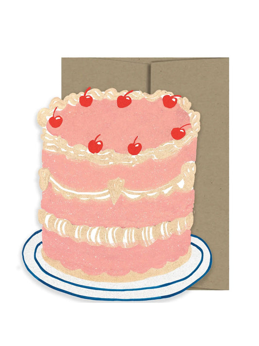 Party Cake Cut Card