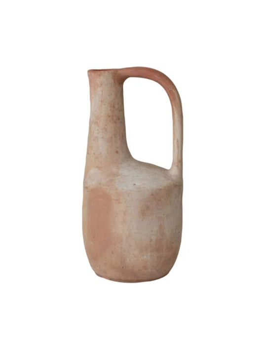 3-1/2 Quart Handmade Terra-cotta Pitcher - Pick Up Only
