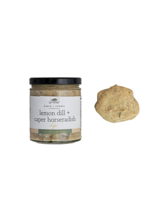 Lemon Dill + Caper Horseradish Dip