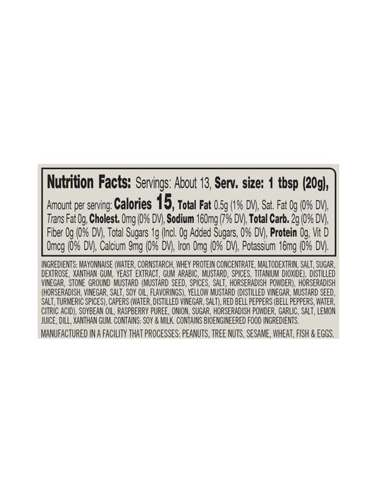 Lemon Dill + Caper Horseradish Dip