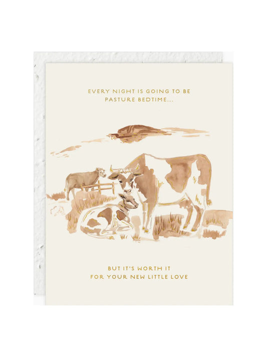 Pasture Bedtime - Baby Card
