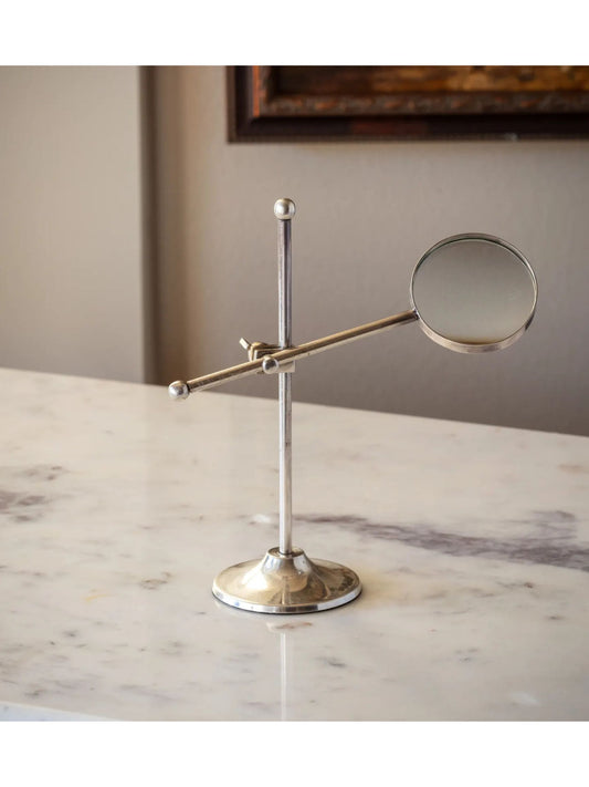 Silver Standing Looking Glass - PICK UP ONLY