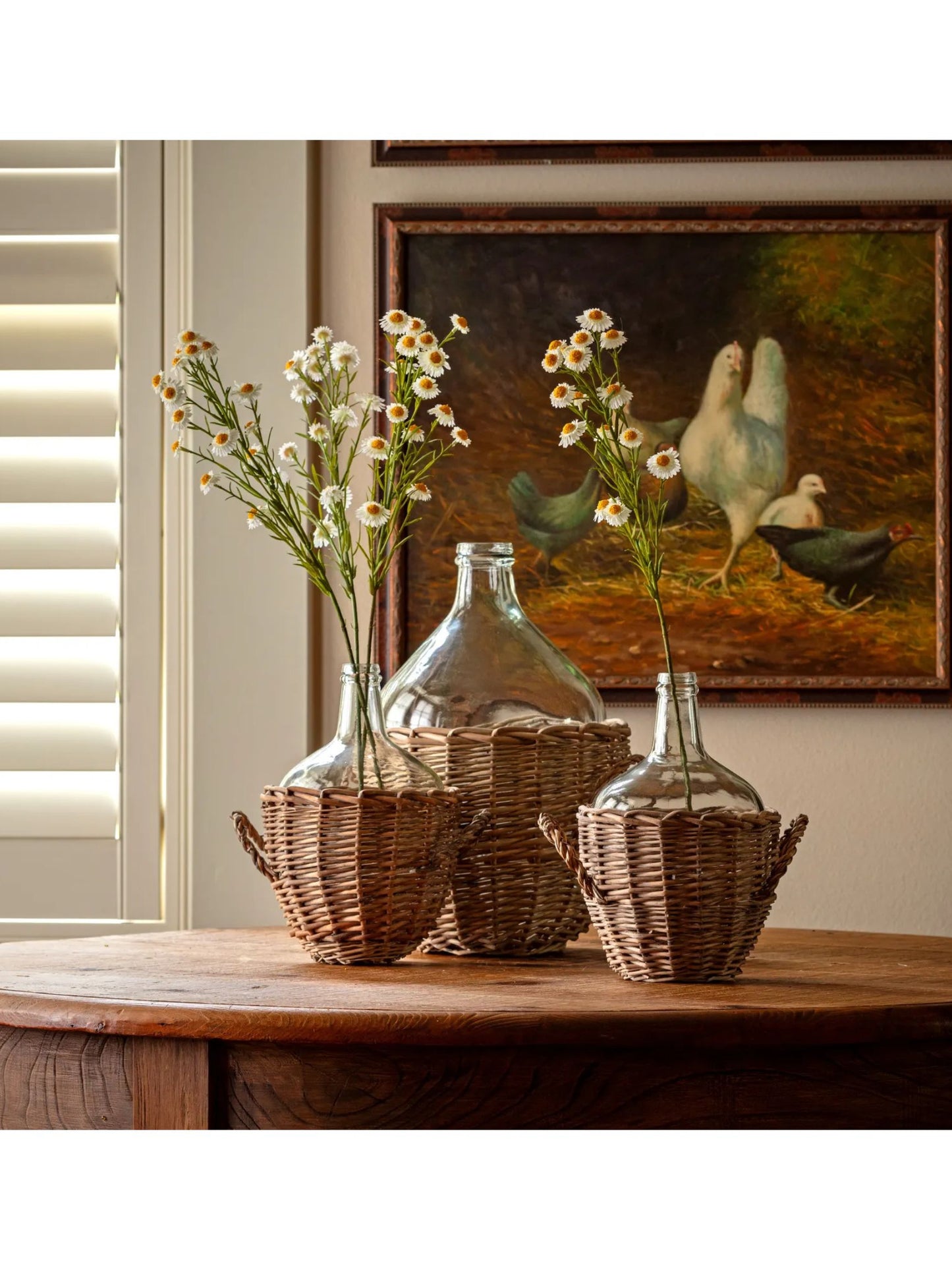 Faux Aster Flower White