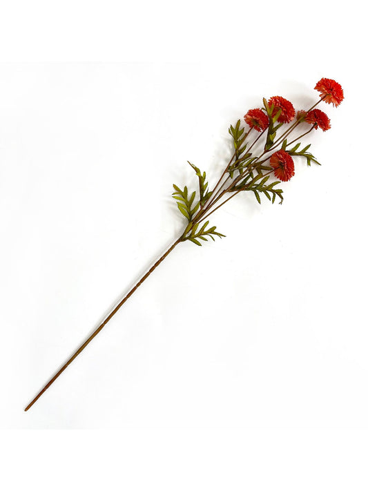 Faux Aster Flower Salmon