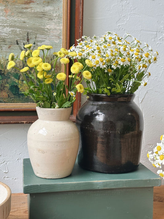 Vintage Brown Crock - Pick Up Only