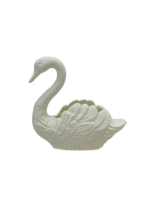 Cast Iron Swan Container (PICK UP ONLY)