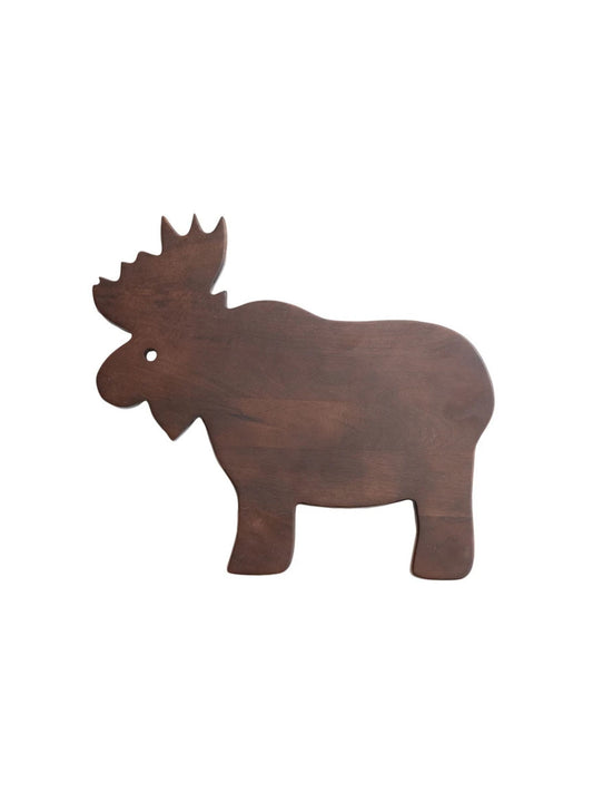 Mango Wood Moose Shaped Cheese/Cutting Board