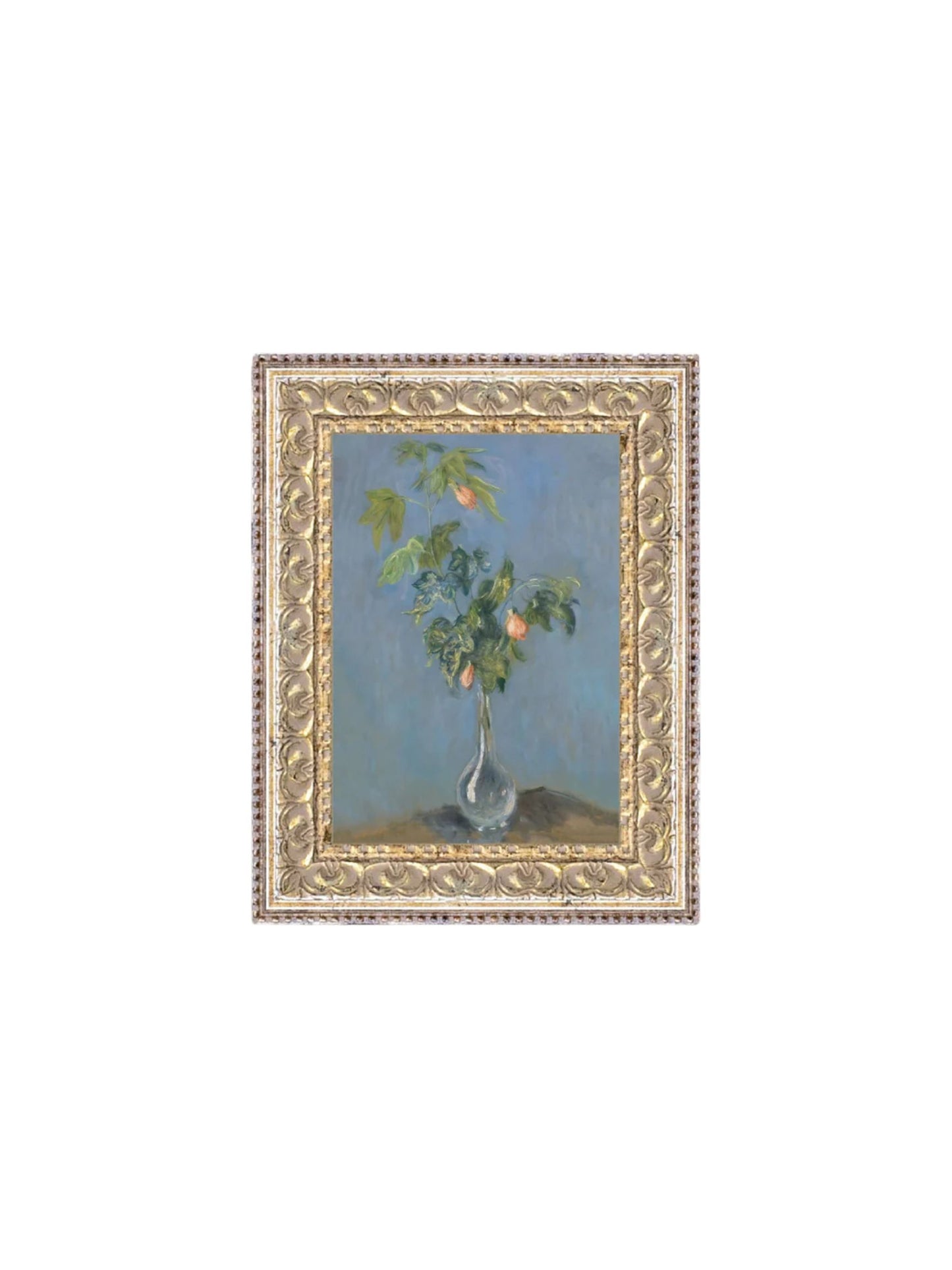 Flowers In A Glass Vase 5x7