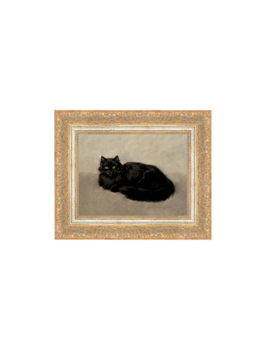 Black Cat Frame 12x10