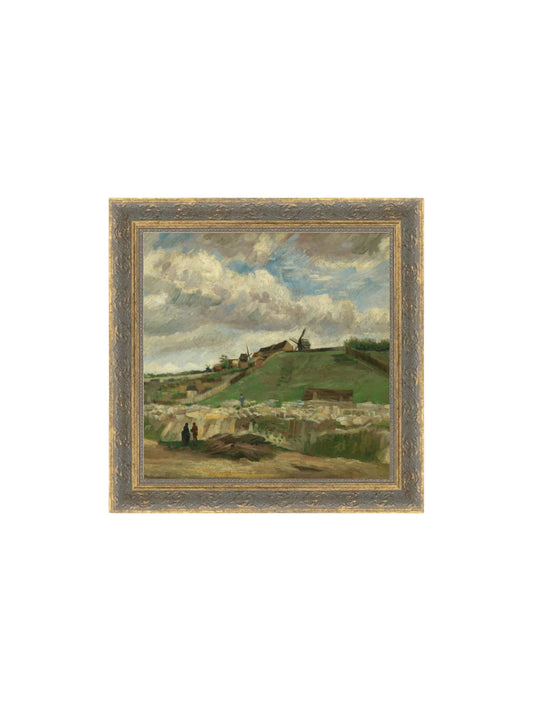 Hill Of Montmartre Framed Picture 9x9