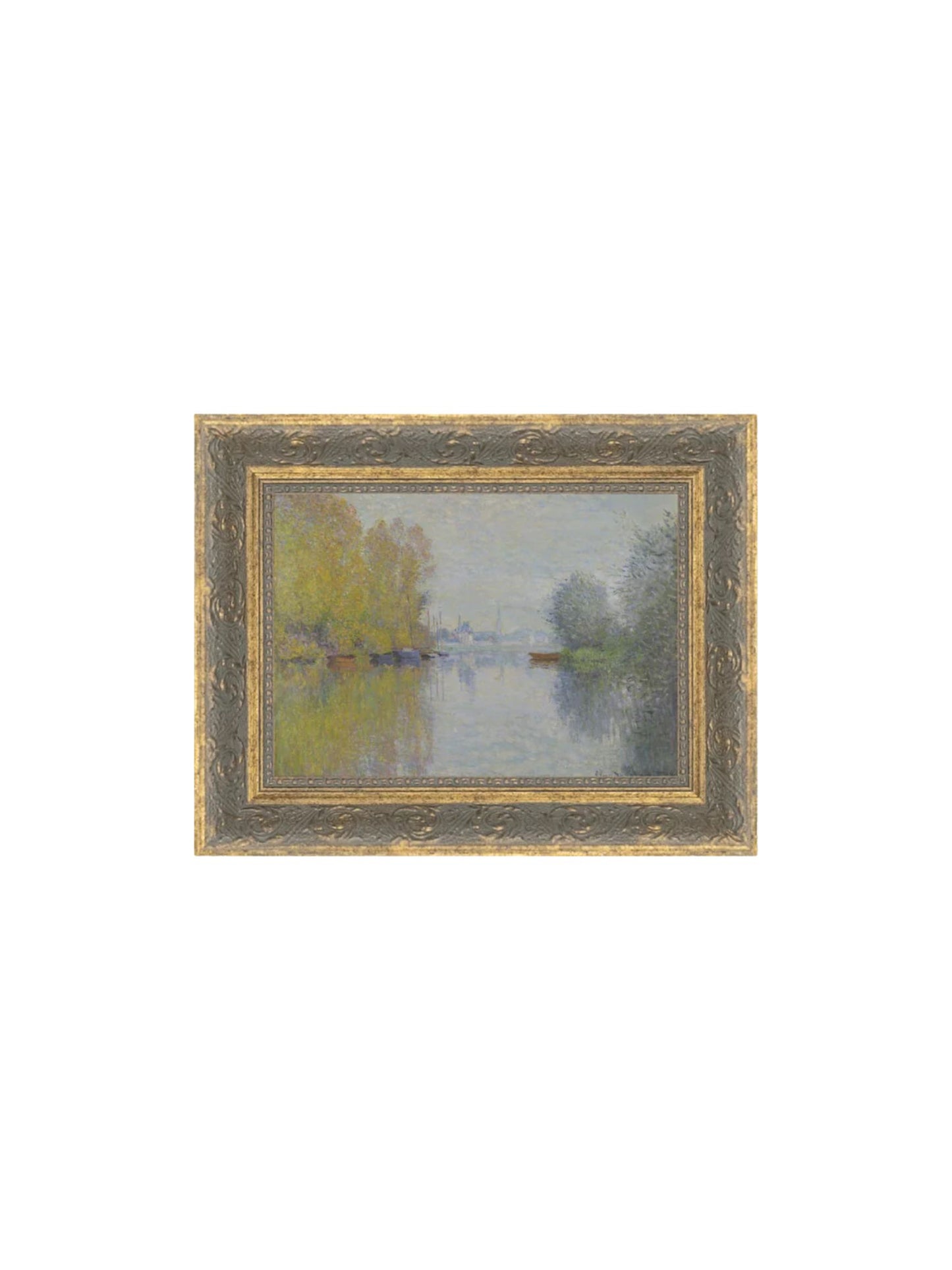 Autumn On The Seine Framed Picture