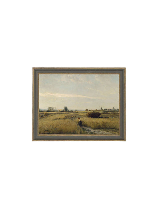 The Harvest Landscape Framed Picture