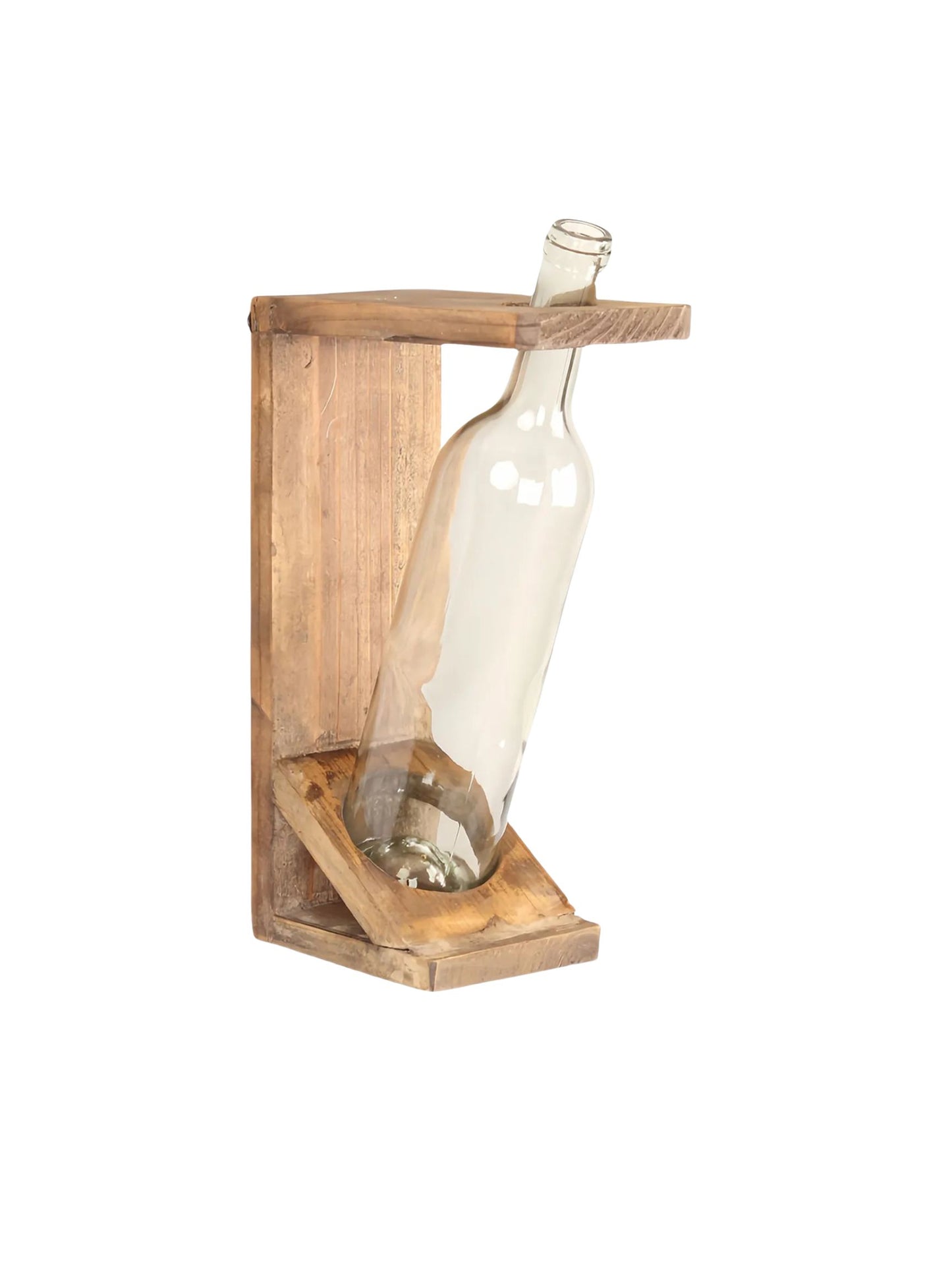 Wall Mounted Bottle Flower Holder