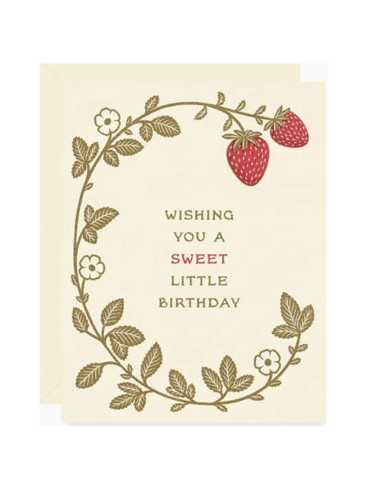 Sweet Little Birthday Card