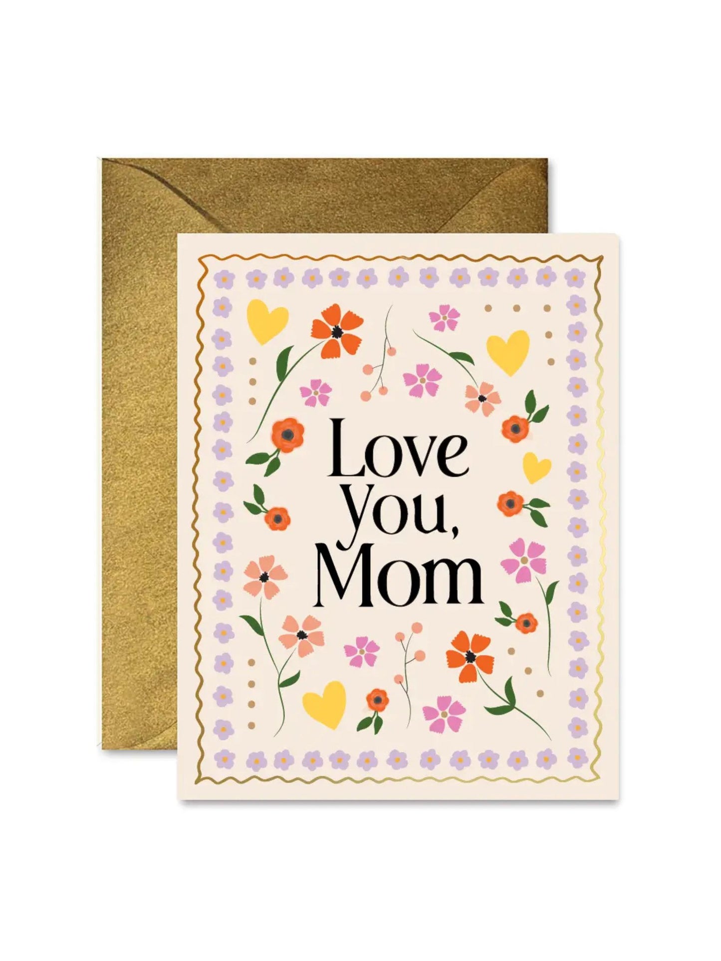 Mosaic Mom Floral Greeting Card