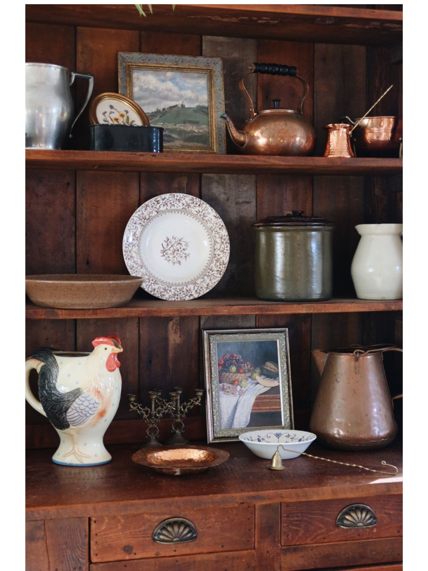 Vintage American Atlier Chicken Pitcher - Pick Up Only