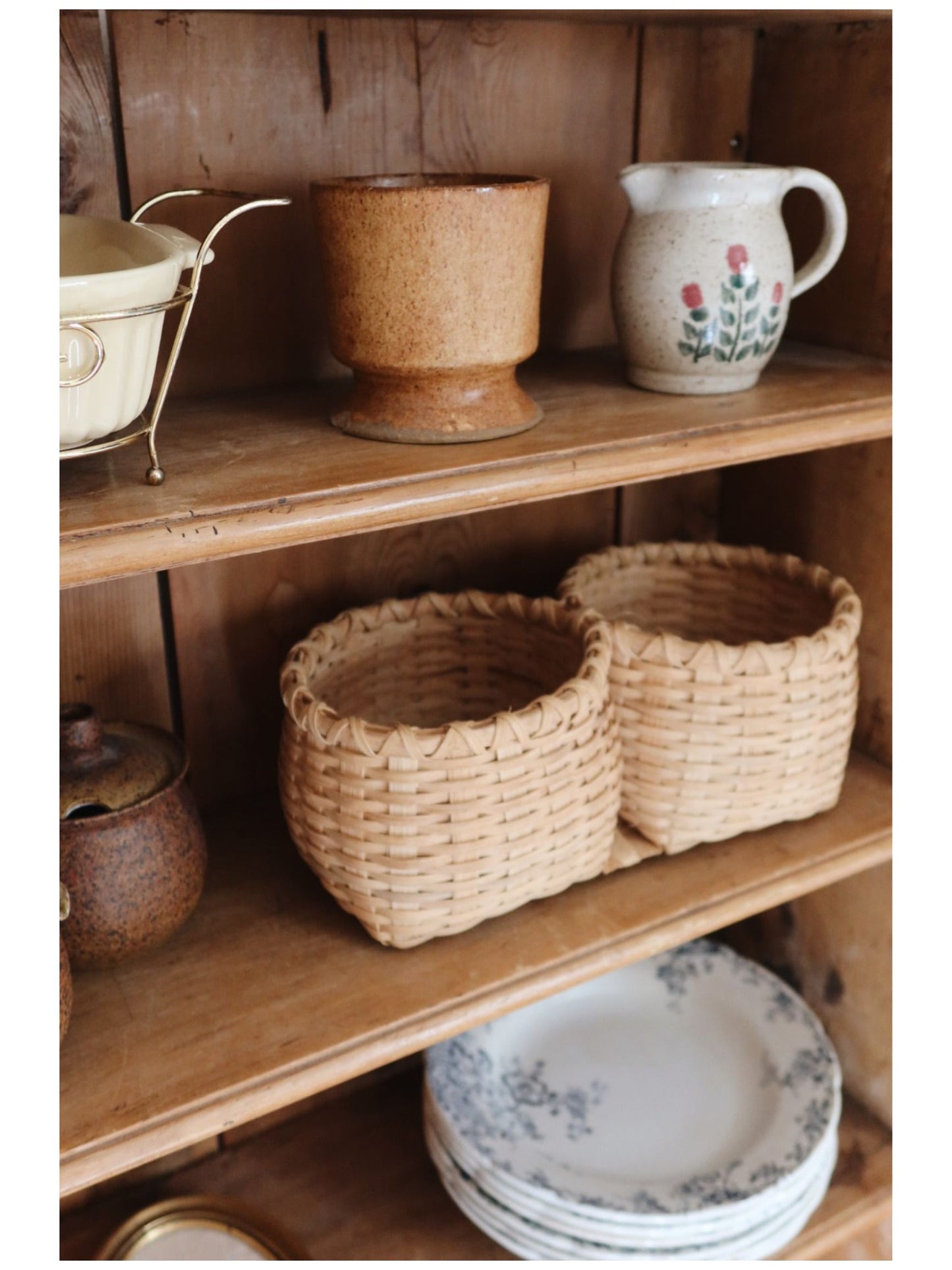 Vintage Double Basket