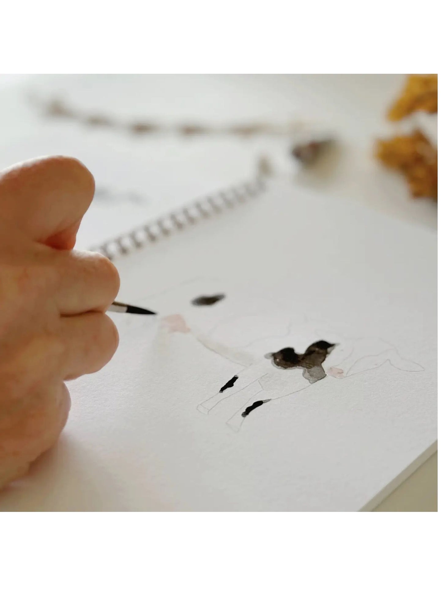 Farm Watercolor Workbook