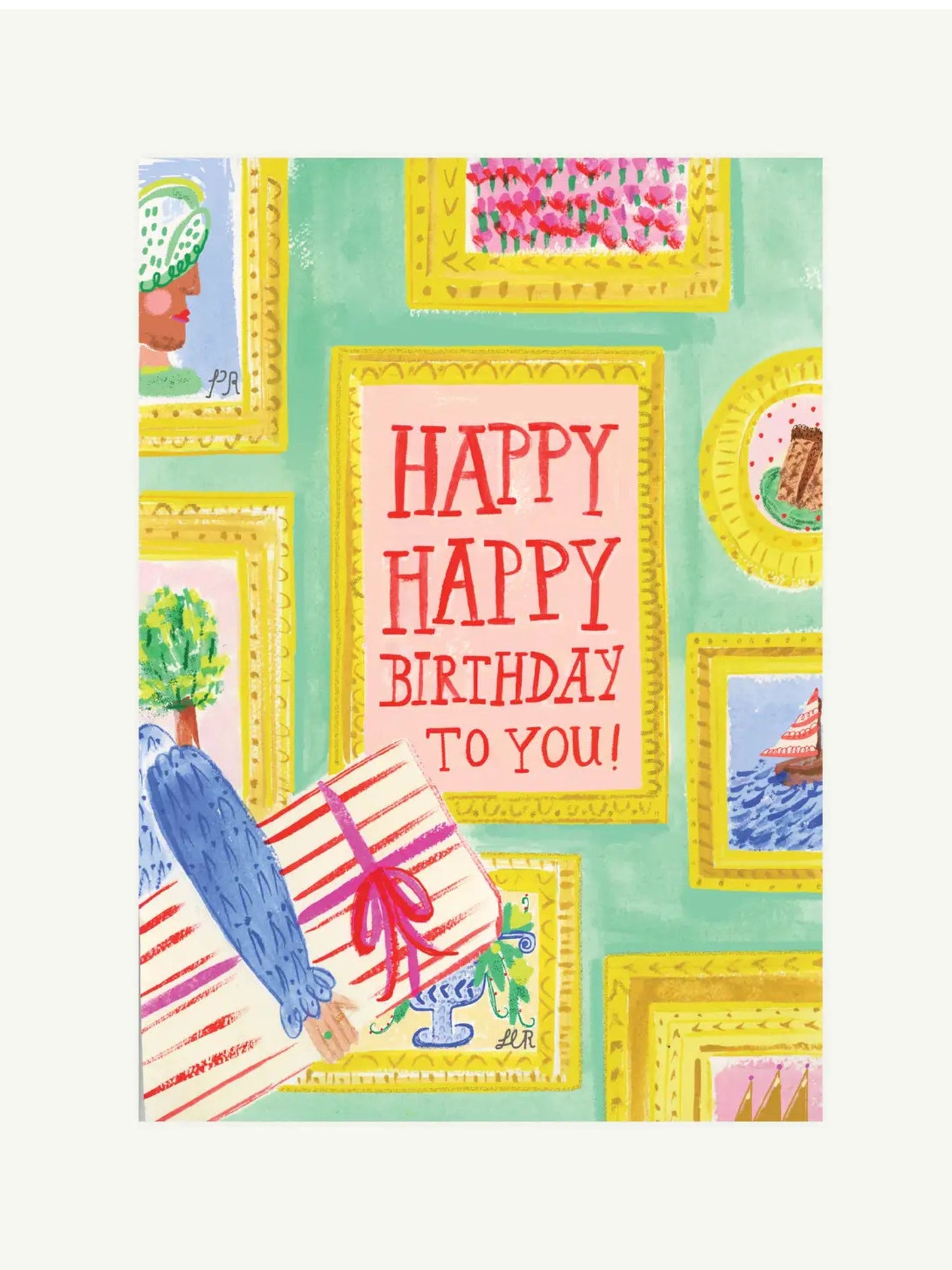 Cake At The Met Greeting Card