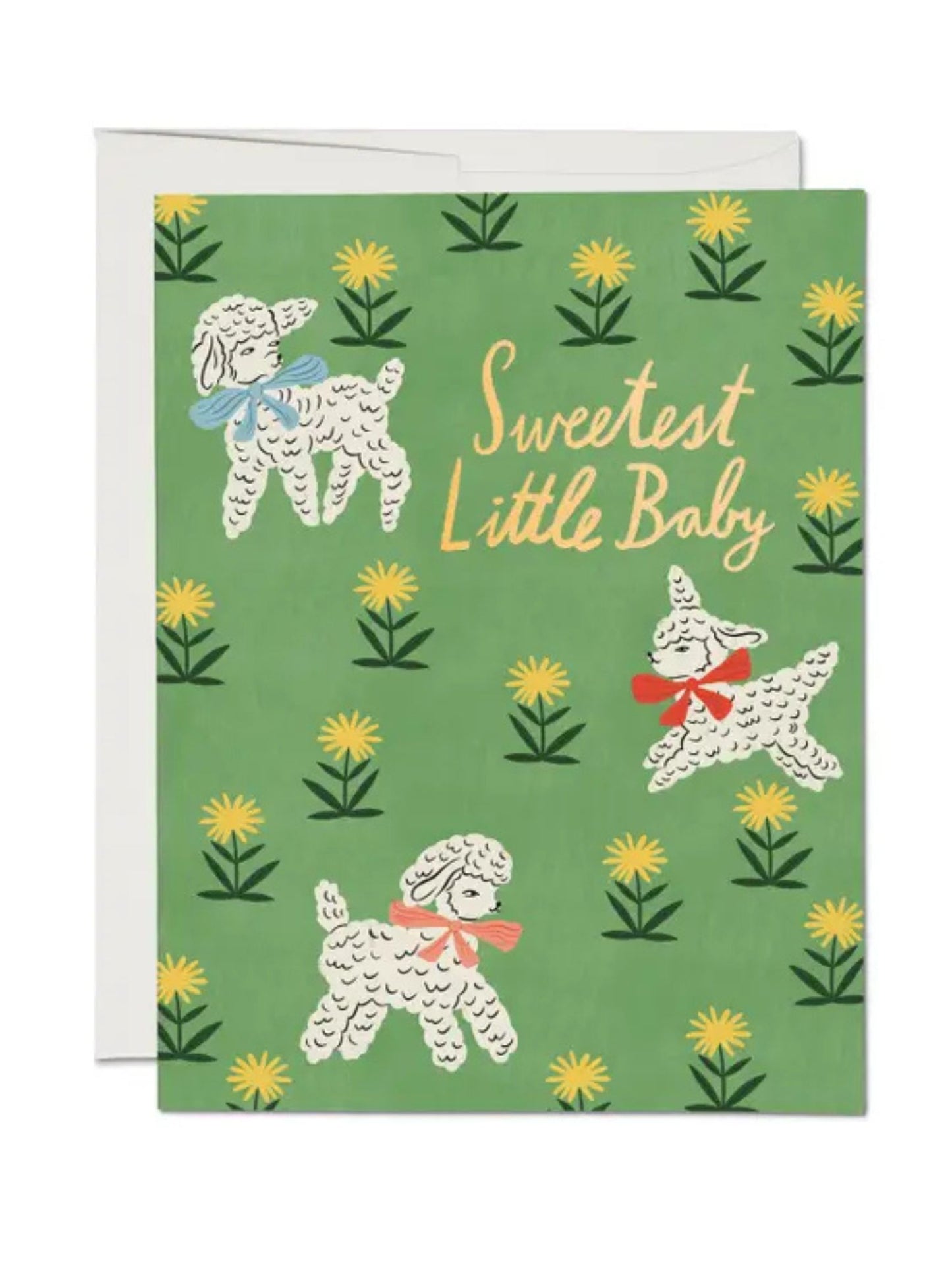 Little Lamb greeting card