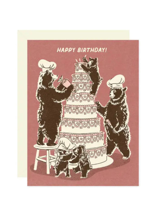 Bear Birthday Card