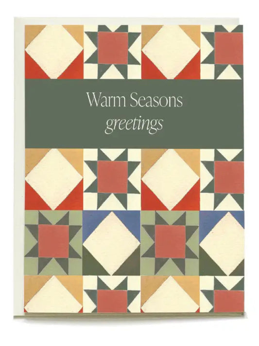 Holiday Quilt Greeting Card