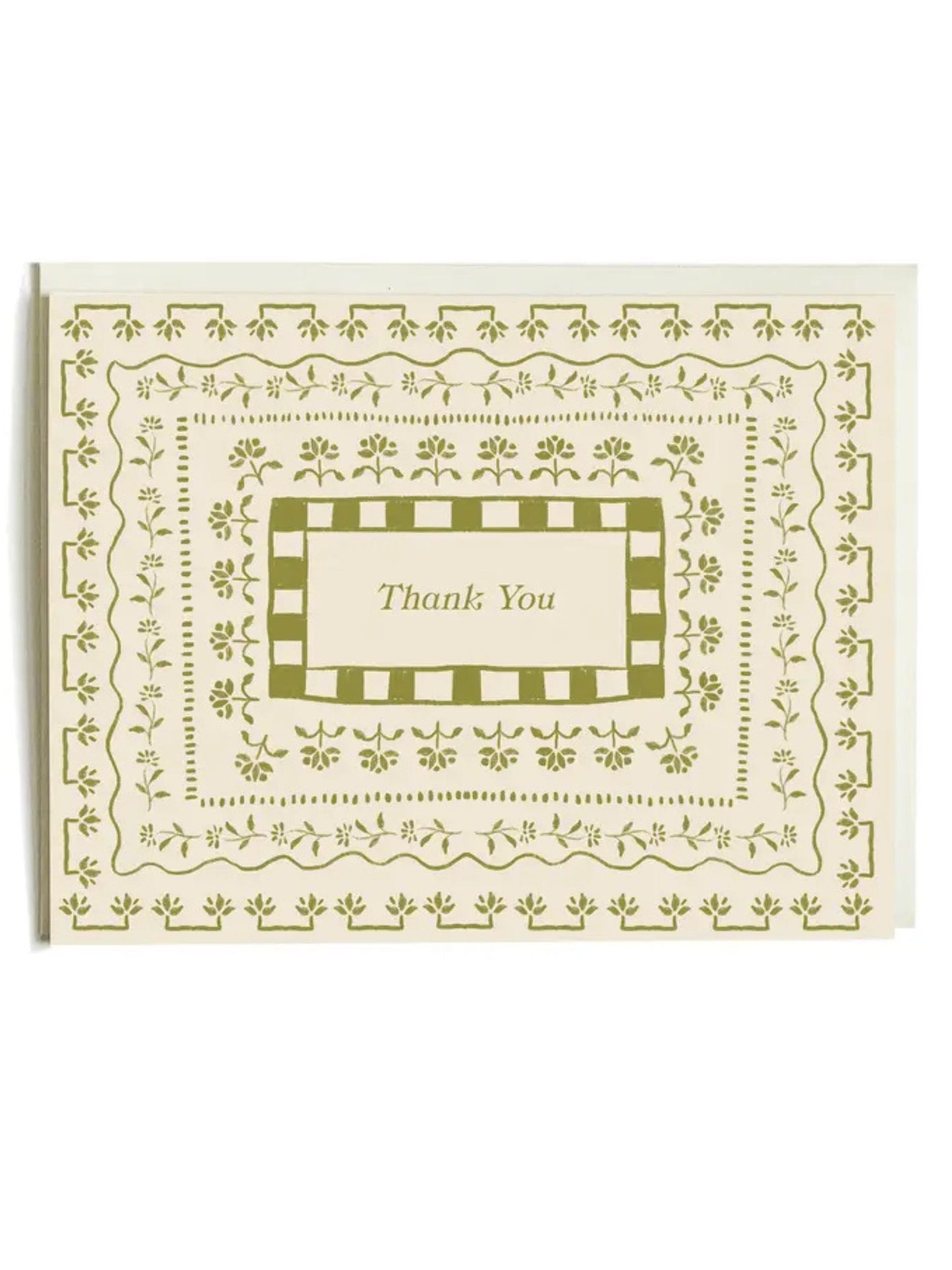 Curio Thank You Greeting Card