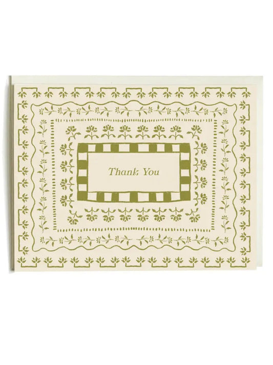 Curio Thank You Greeting Card