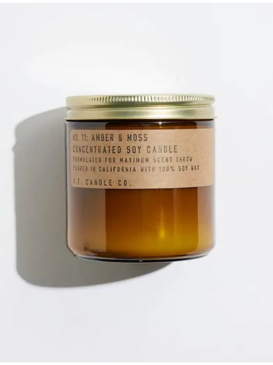 Amber & Moss - Large Concentrated Candle
