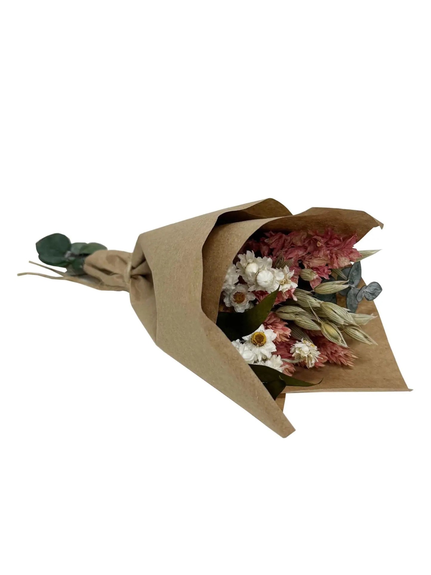 MINI Pink Larkspur & Baby Eucalyptus Bouquet Bundle