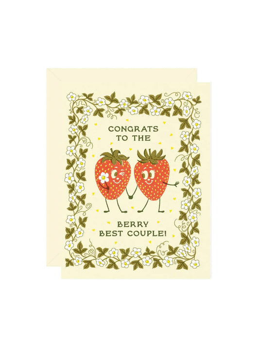 Berry Best Couple Card