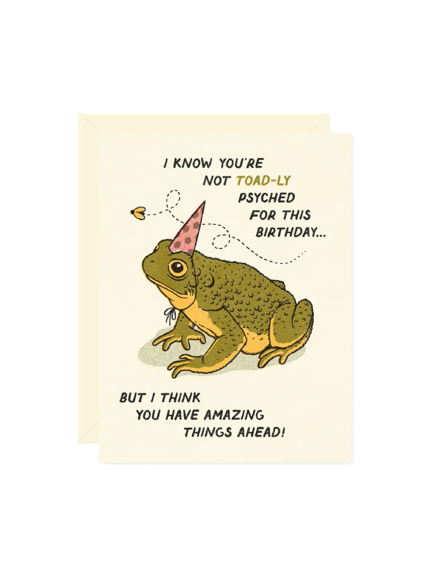 Toad-Ly Amazing Birthday Card