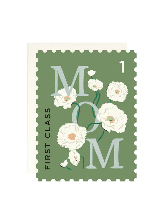 First Class Mom Card