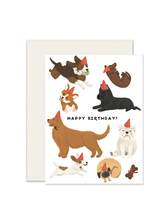 Dogs Birthday Card for Dog Lover