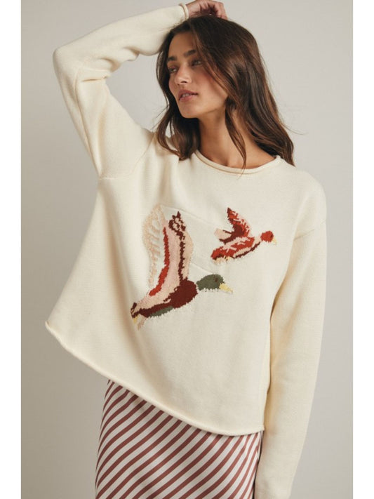 Flying Duck Duo Knit Sweater