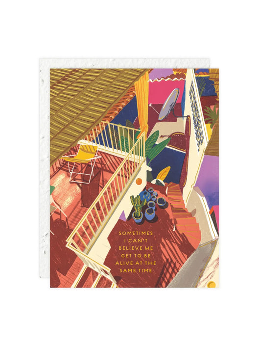 Alive - Love + Friendship Card