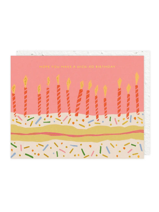 Candle Wishes - Birthday Card